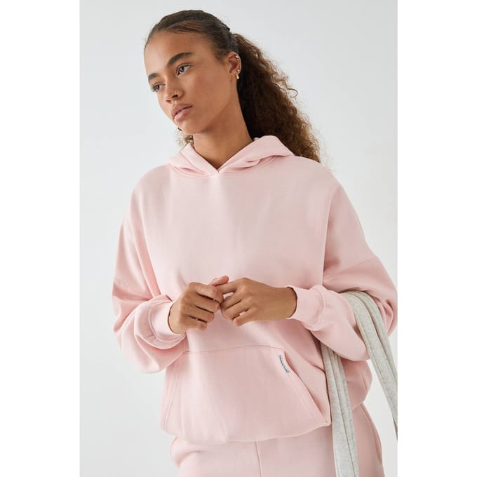 Dames DSGN Studio Oversized Over The Head Hoodie | Light Pink | Maat: Medium