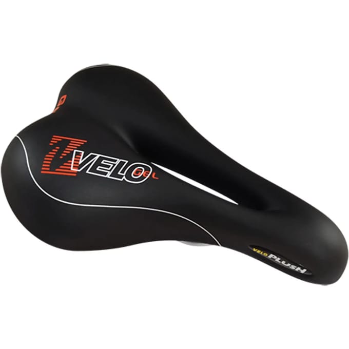 Velo Zadel Plush Gel Heren Zwart (vacuum Technology)