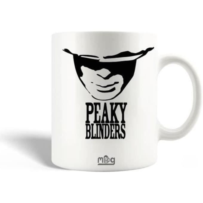 Mug en Céramique - Peaky Blinders - 30cl - Blanc - Compatible Lave-Vaisselle - Rond