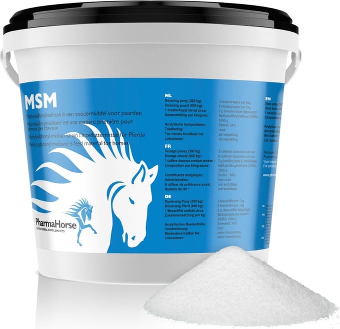 MSM paard 1000 gram