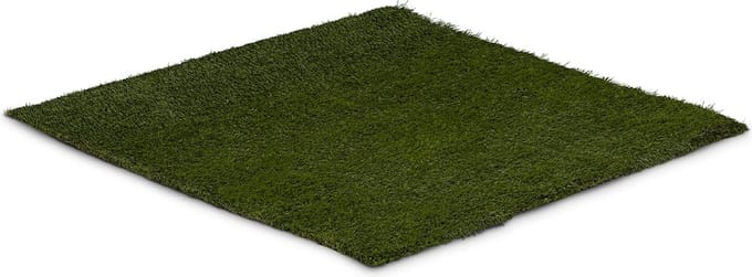 Kunstgras - 100 x 100 cm - Hoogte: 30 mm - Steeksnelheid: 20/10 cm - UV-bestendig - hillvert