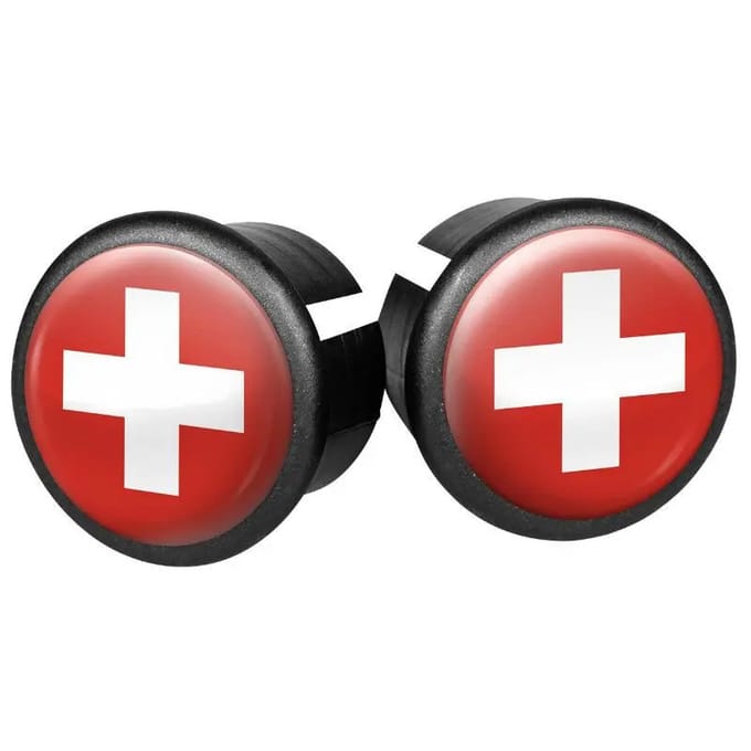 Set van 2 stuurkappen voor racefietsen Velox Doming Suisse