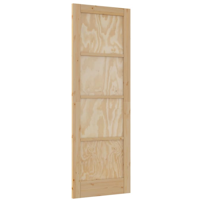vidaXL - Interne - Deur - 73,5 - x - 211 - cm - Multiplex - Naturel