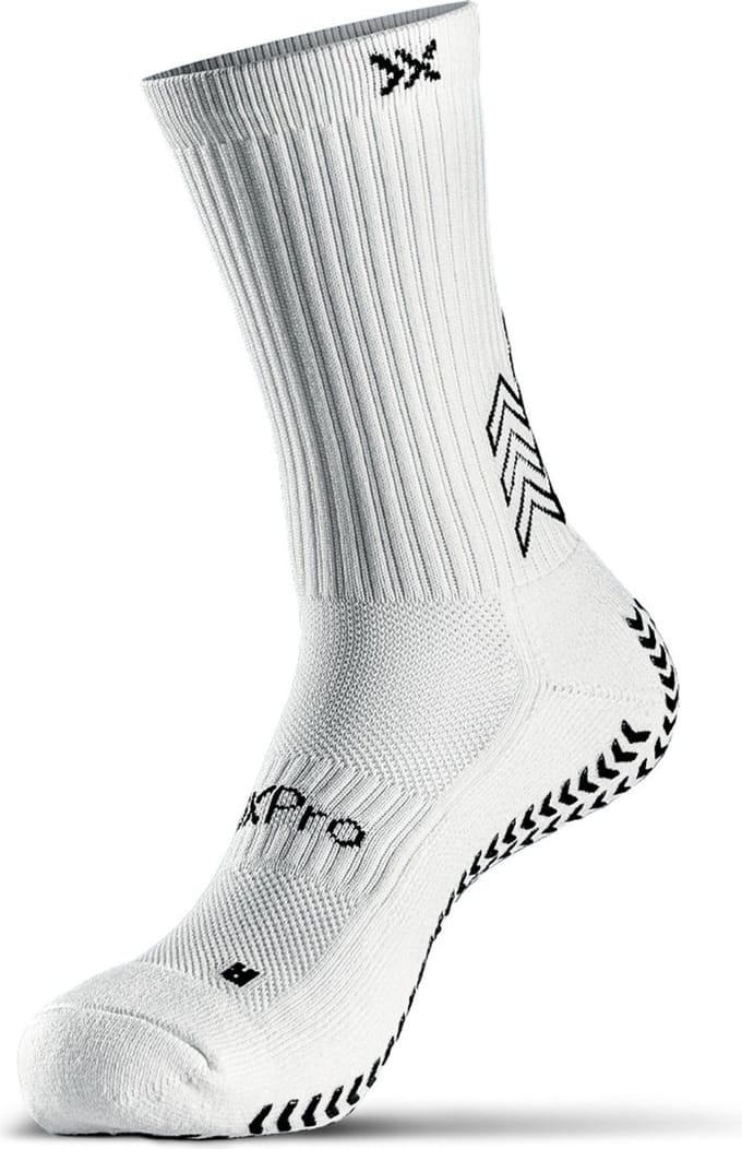 Gearxpro Soxpro Classic Gripsokken - Wit | Maat: 41-46