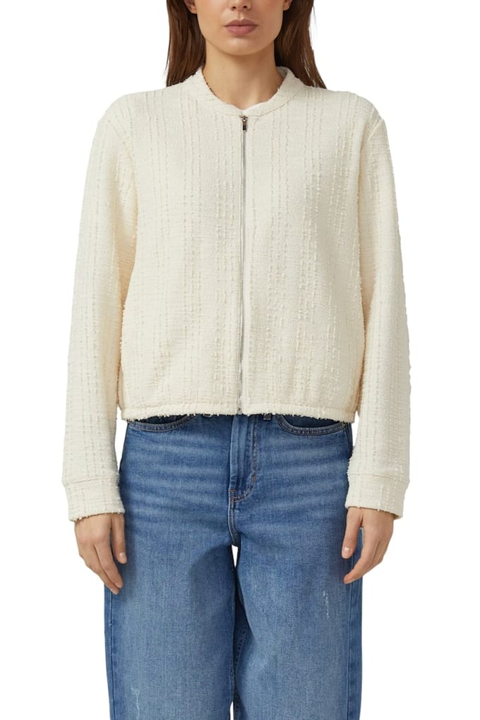 s.Oliver  Sweatshirts Beige Taglia: 46 | Bomber Outlet | Donna | Marrone