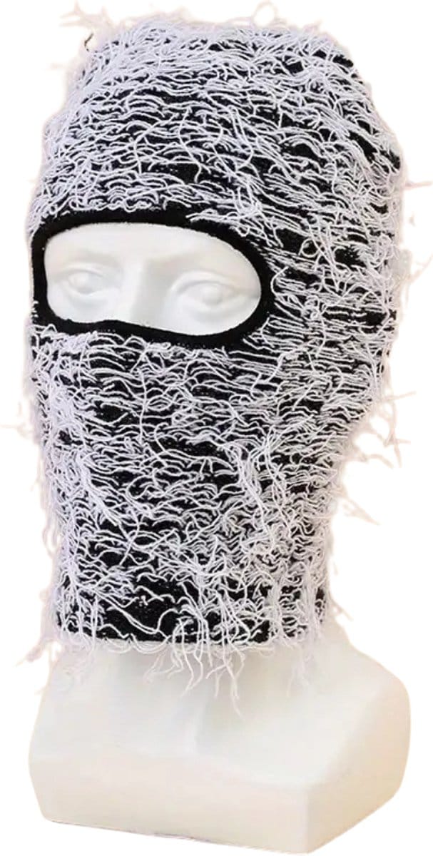 Nivard Winter Masker - Balaclava - Ski Mask - Ski Masker - Bivakmuts - Full Face Mask - Wit