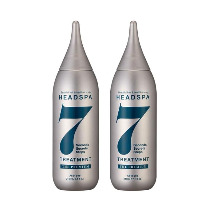 [HEADSPA7] De Premium Haarbehandeling (210ml x 2 stuks) - Gouden Zijde Luxe Kliniek gray