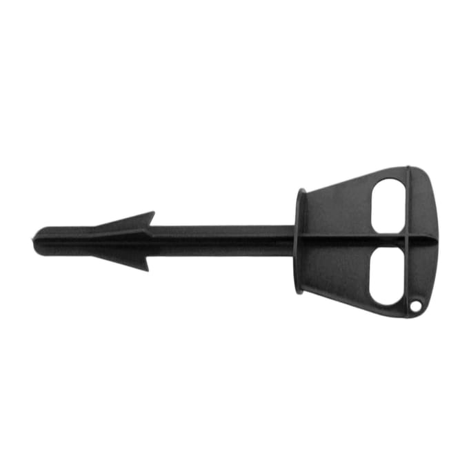 Butt Out Tool Plastic Jagers Butt Out Tool voor Herten Groot Vee Anale Reiniging Grijs grijze kleur
