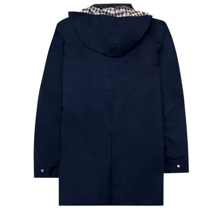 Aquascutum Active Opvouwbare Trenchcoat In Marineblauw