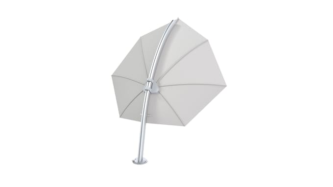Umbrosa Icarus ALU parasol - canvas - zonder paraplustandaard