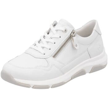Remonte Lage Leren Dames Sneakers - Wit - 36
