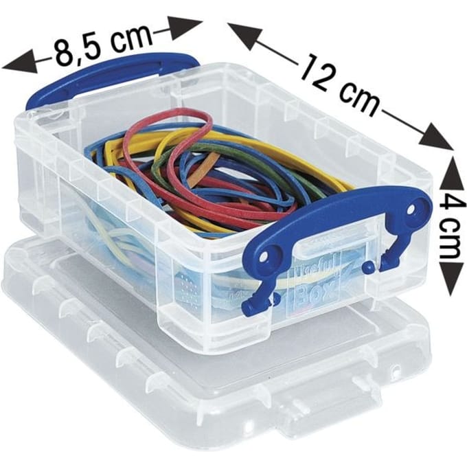 Really Useful Box visitekaarthouder 0 | 2 liter | transparant