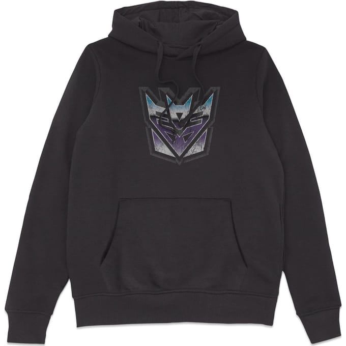 Transformers Retro Decepticon Hoodie - Black - XL