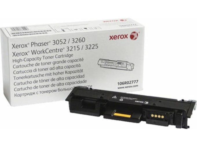 Tonercartridge xerox 106r02777 zwart