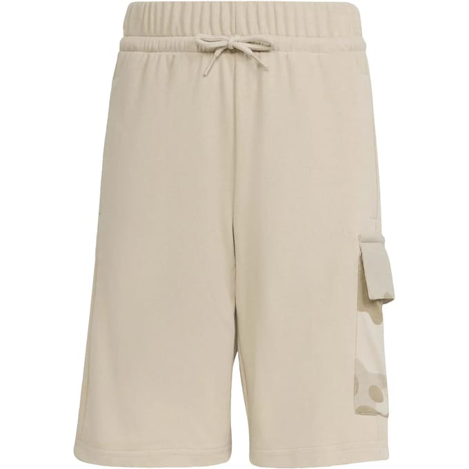 Adidas Seasonals Camo Korte Broek Beige 7-8 Years Kinderen