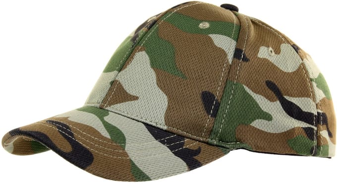 Fostex Garments - Baseball cap stretch (kleur: Woodland / maat: NVT)