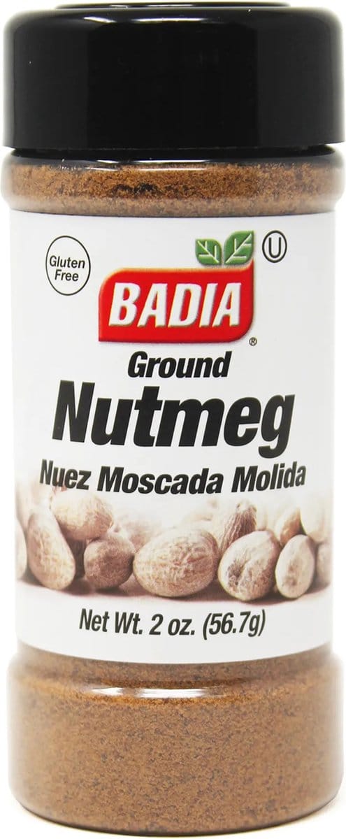 Badia Ground Nutmeg- Nuez Mocada Molida- Nootmuskaat gemalen- 56.7gram
