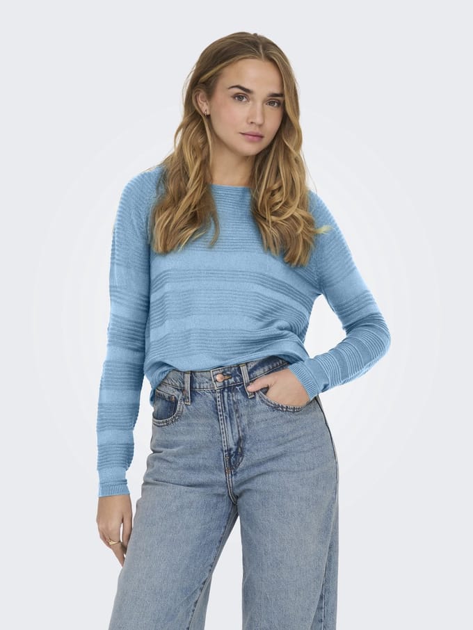 ONLY - ONLCAVIAR LS PULLOVER CS KNT - Dames - Gebreide truien