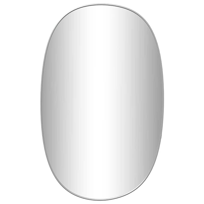 vidaXL - Wandspiegel - 70x45 - cm - zilverkleurig