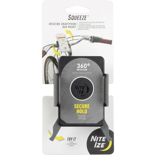 Nite Ize Steelie Squeeze Fiets Montageset – Universele 360° Telefoonhouder