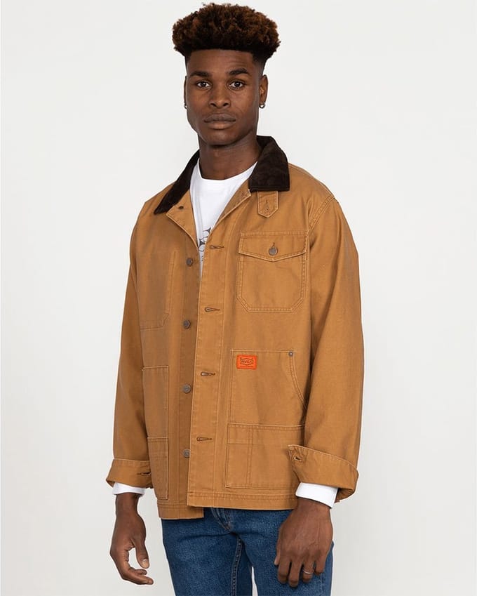 Rvca Chainmail Chore Jas Bruin S Man