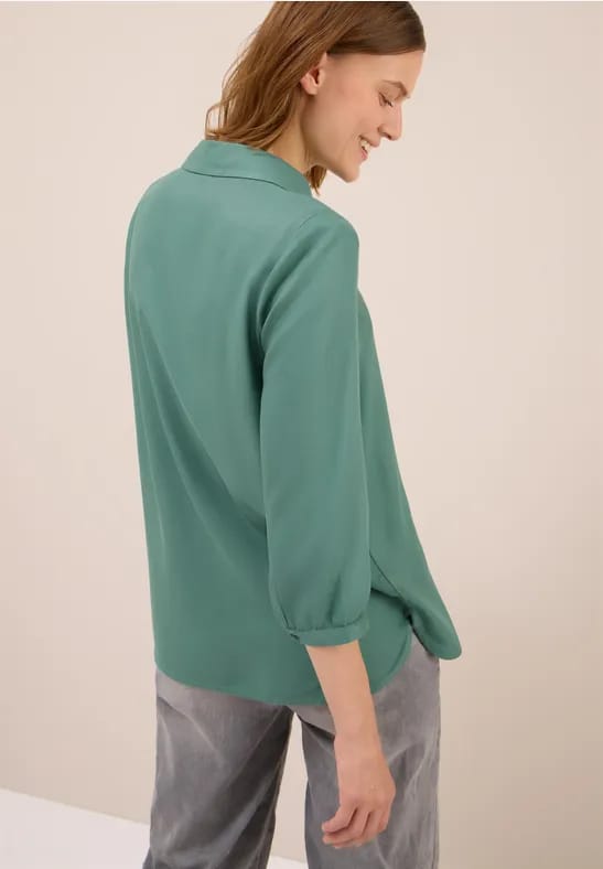 Blouse in effen kleur
