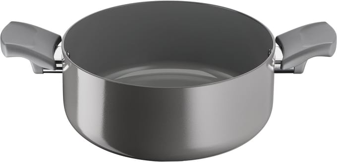 Lagostina Risorsa 010274031024 steelpan 5 l Rond Grijs