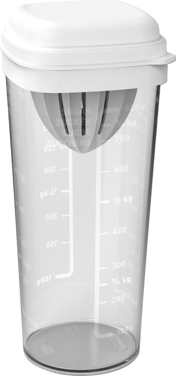 Rotho LOFT Shaker met Citruspers 1L Wit/Transparant