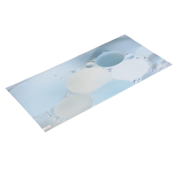 Aquarium Achtergrond Decoratie Zelfklevend 3D Effect Vis Tank Achtergrond Sticker 61x30cm white