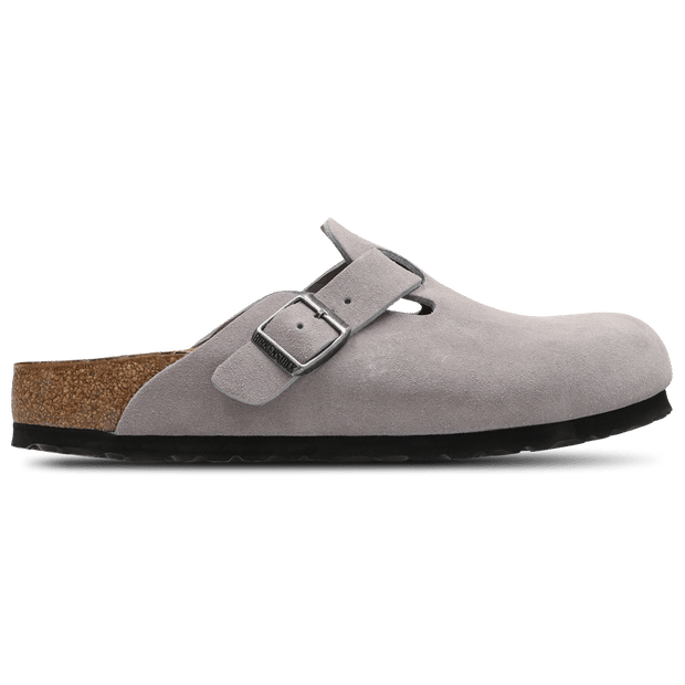 Birkenstock Suede Slippers en Sandalen Dames - Paars - Maat 36 - Suède