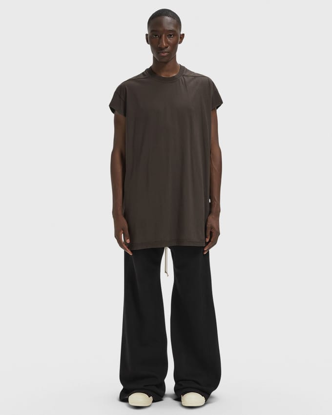 KNIT SWEAT PANTS-WIDE PUSHER PANTS