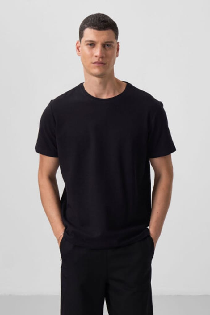 Heren Regular Fit Ronde Hals T-Shirt