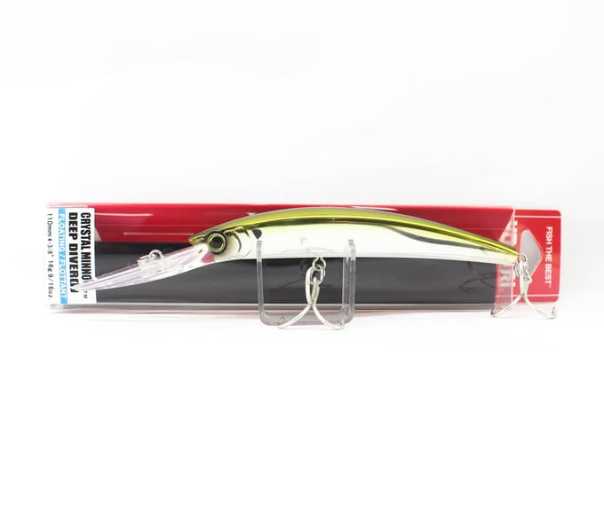 Leurre flottant Yo Zuri Crystal Minnow DD 110 mm R1135-HAJ (1169)