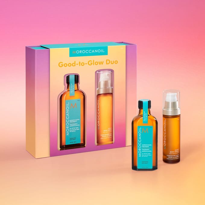 Good to Glow Duo - Moroccanoil Treatment Original and Night Body Serum
