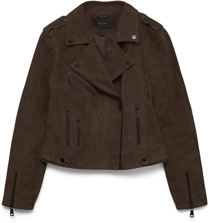VERO MODA - VMROYCEALICE SHORT SUEDE JACKET NOOS - Dames - Gewatteerde jassen