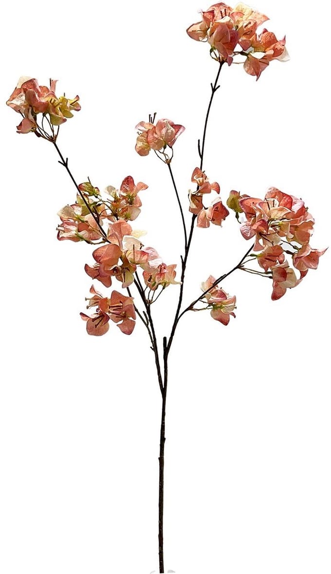 Kunsttak bougainvillea 112cm roze