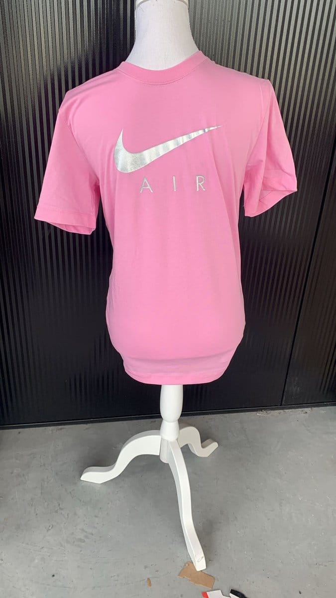 Nike T-Shirt - Roze/Silver - Unisex - Maat M