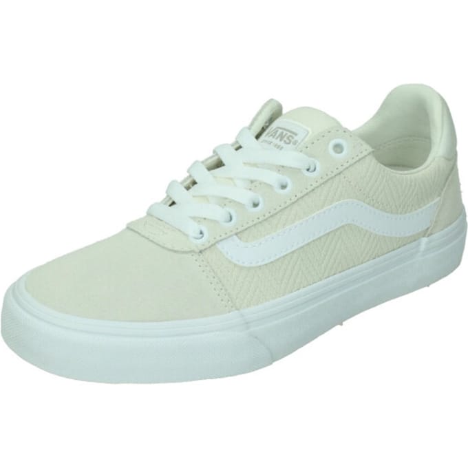 Vans ward deluxe herringbone in de kleur ecru.