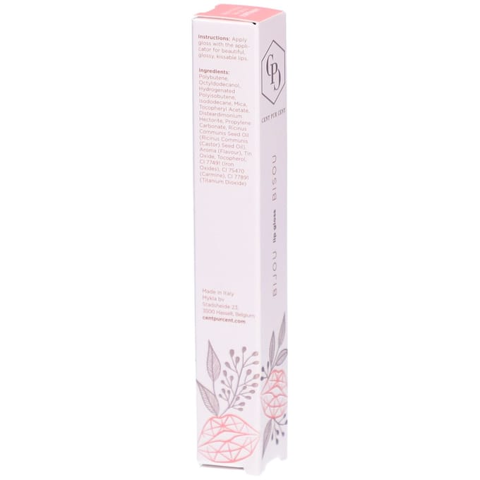 Cent Pur Cent Lipgloss Bijou Bisou Tiffany - Voedend - Hydraterend - Glanzend