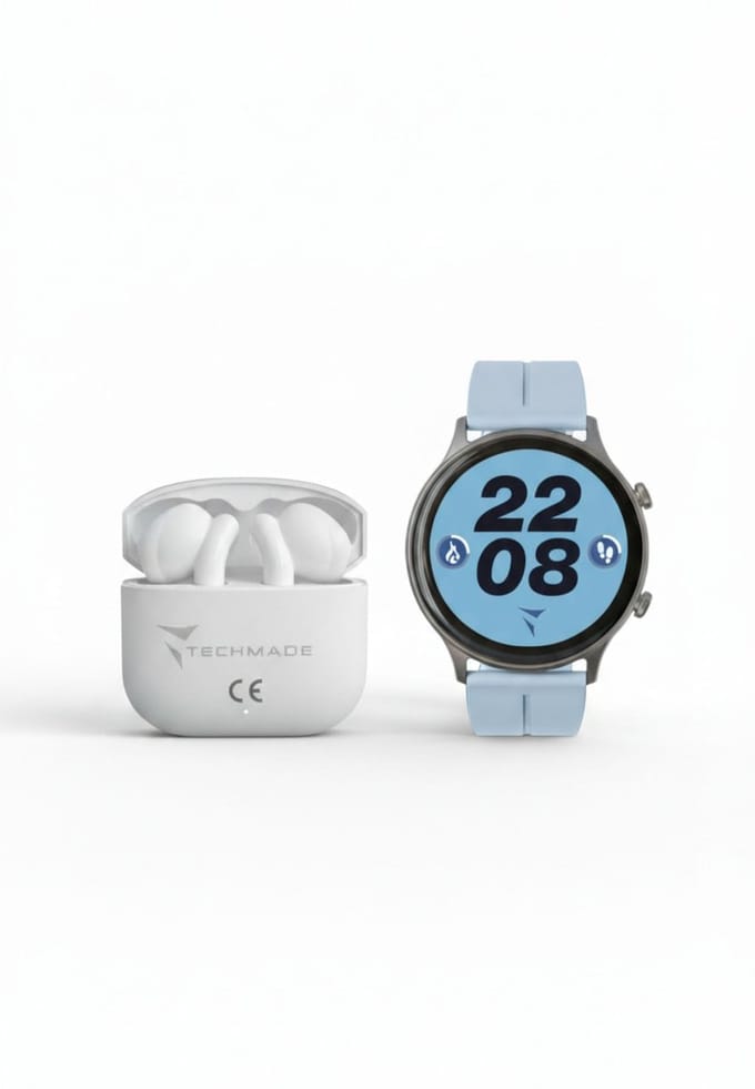 Dynamic 2 SmartHorloge - Bundelpakket met Oortjes