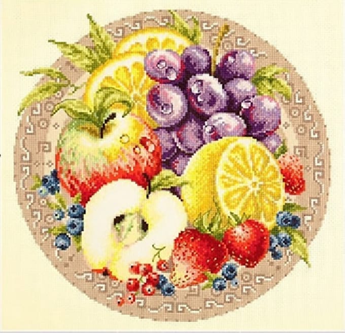 Borduurpakket Magic Needle - Fruits