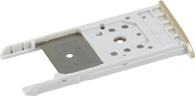 SIM-kaartlade + MicroSD-lade Geschikt voor Moto G5 – Goud