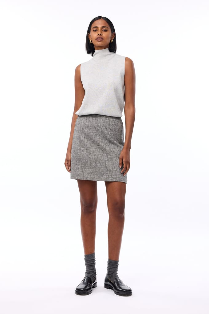 Knitted Leena Skirt Antra Taglia: L | Minigonne Outlet | Donna