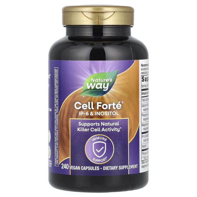 Nature's Way, Cell Forté, IP-6 & Inositol, 240 Plantaardige Capsules