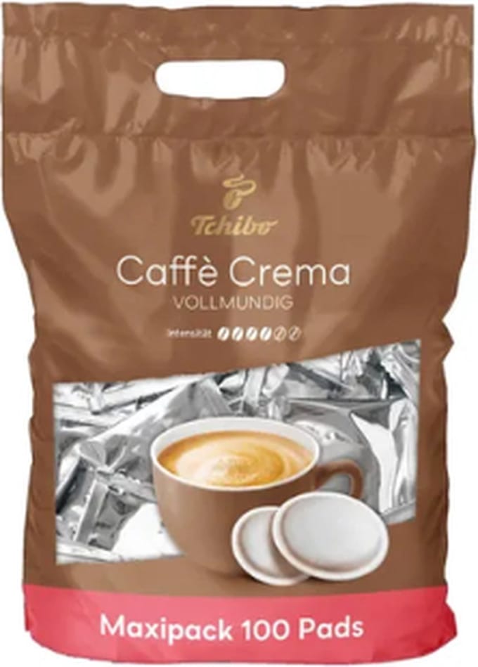 Tchibo CaffÃ¨ Crema Vollmundig (8x 100 pads)
