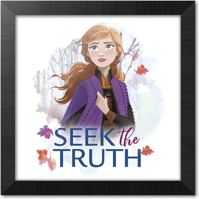 Disney Frozen - Art Print 30x30 cm inclusief kader