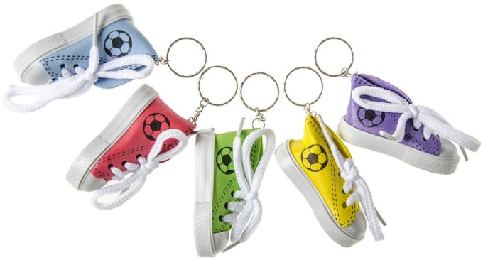 Duckiez Sleutelhanger Voetbalschoen - 48 stuks