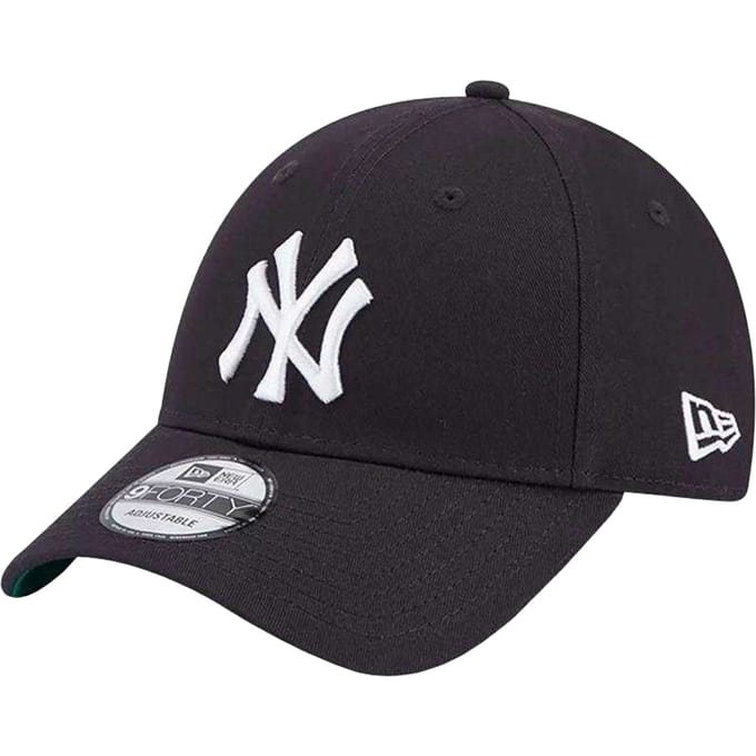 New Era Heren 9Forty New York Yankees Side Patch Baseball Cap (Zwart)