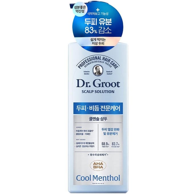 Dr.Groot Scalp Solution Cool Menthol Shampoo 700ml 700ml