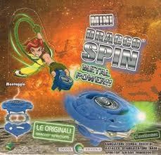 12 mini Dracco spintops